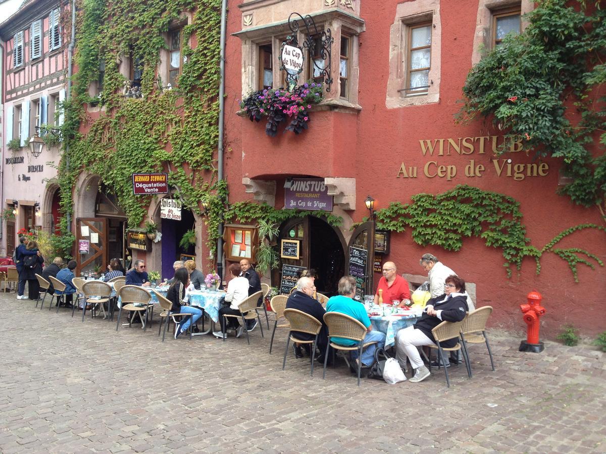 Au Cep de Vigne Bed & Breakfast Riquewihr Exterior foto